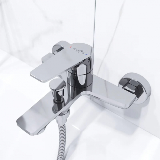 Смеситель для ванны TOKITO Toyama TOK-TOY-1014 хром