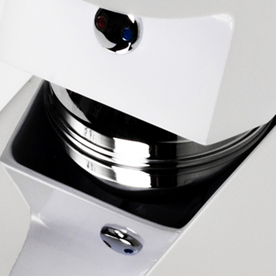 Смеситель для ванны WASSERKRAFT Aller 1061W белый, хром