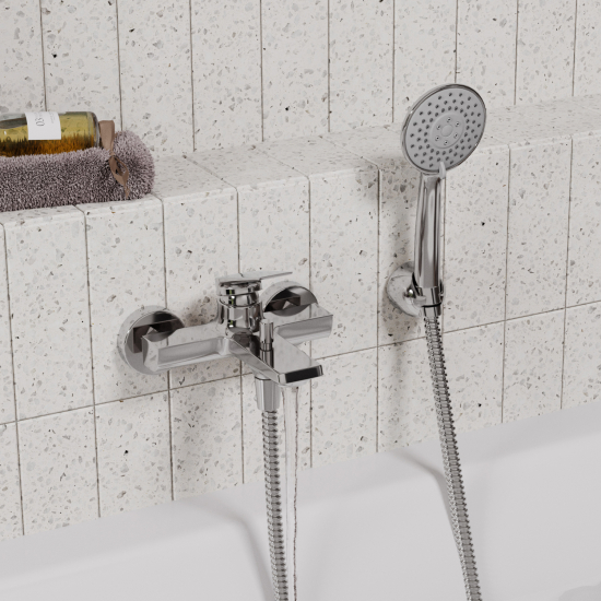 Смеситель для ванны WASSERKRAFT Lopau 3201 хром
