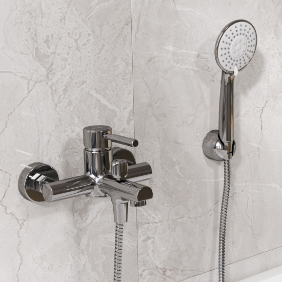 Смеситель для ванны WASSERKRAFT Main 4101 хром