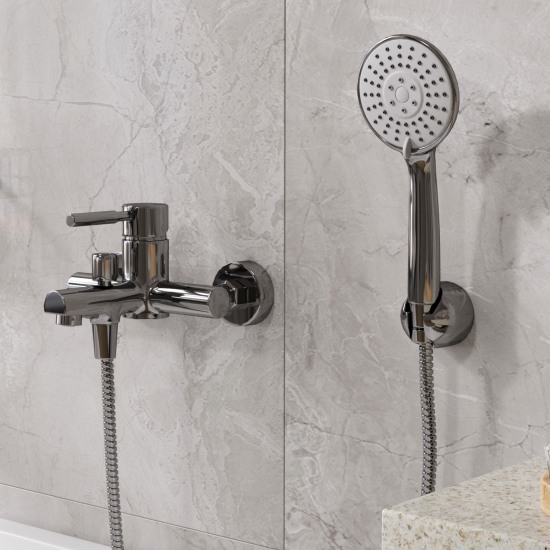 Смеситель для ванны WASSERKRAFT Main 4101 хром