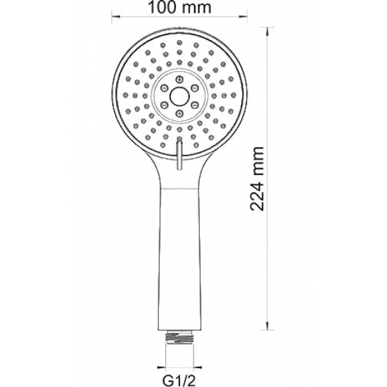 Смеситель для ванны WASSERKRAFT Main 4101 хром