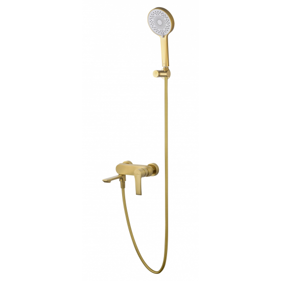 Смеситель для ванны WONZON & WOGHAND Brilliant WW-88037079-BG брашированное золото