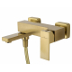 Смеситель для ванны WONZON & WOGHAND Cube WW-88639016-BG брашированное золото