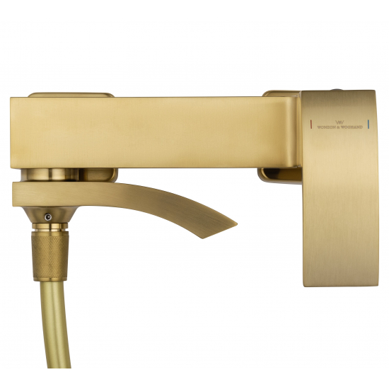 Смеситель для ванны WONZON & WOGHAND Fit WW-88639009-BG брашированное золото
