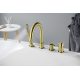 Смеситель на борт ванны AQUATEK Европа AQ1348BG на 4 отверстия, золото шлифованное