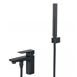 Смеситель на борт ванны AQUATEK Вега AQ1044MB матовый чёрный