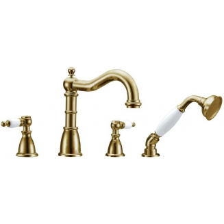 Смеситель на борт ванны BOHEME Medici 391 бронза