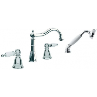 Смеситель на борт ванны BOHEME Tradizionale 396 хром