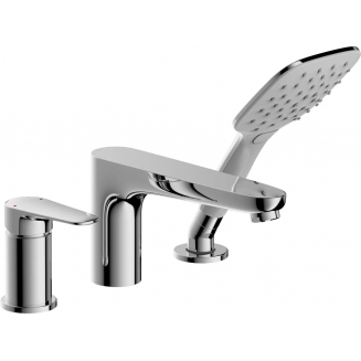 Смеситель на борт ванны BRAVAT Iguassu F5173218CP-1-RUS на 3 отверстия