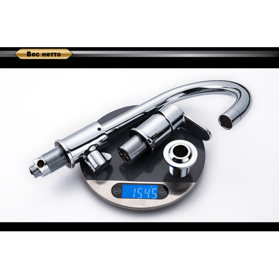 Смеситель на борт ванны D&K Rhein Marx DA1394901 на 3 отверстия