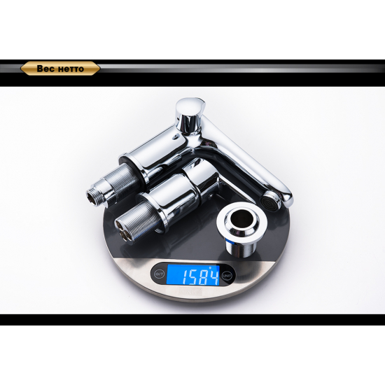 Смеситель на борт ванны D&K Rhein Marx DA1394941 на 3 отверстия