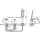 Смеситель на борт ванны D&K Rhein Marx DA1394941 на 3 отверстия