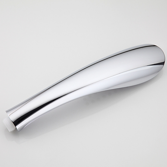 Смеситель на борт ванны FRAP H34 F1134 на 3 отверстия хром/белый