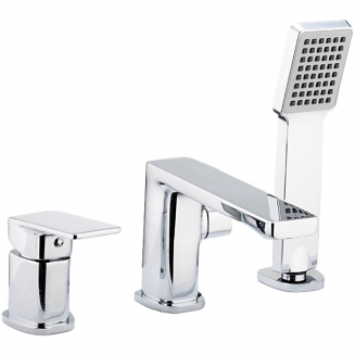 Смеситель на борт ванны FRAP H46 F1146 на 3 отверстия