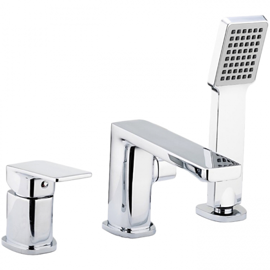 Смеситель на борт ванны FRAP H46 F1146 на 3 отверстия