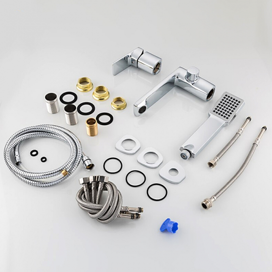 Смеситель на борт ванны FRAP H46 F1146 на 3 отверстия