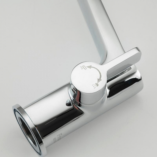 Смеситель на борт ванны FRAP H61 F1161 на 3 отверстия 