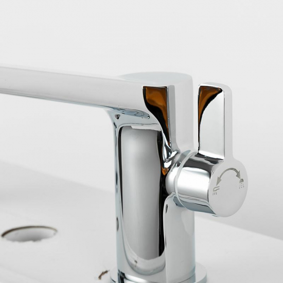 Смеситель на борт ванны FRAP H61 F1161 на 3 отверстия 