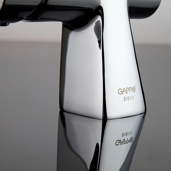 Смеситель на борт ванны GAPPO G04 G1204 на 1 отверстие, хром