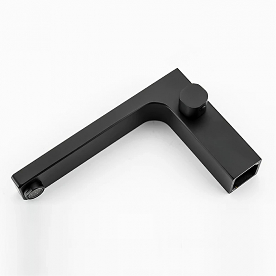 Смеситель на борт ванны GAPPO G17-6 G1117-6 на 3 отверстия, чёрный