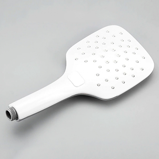 Смеситель на борт ванны GAPPO G17-8 G1117-8 на 3 отверстия, белый/хром