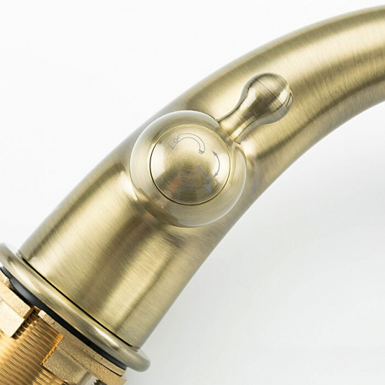 Смеситель на борт ванны GAPPO G89-4 G1189-4 на 4 отверстия, бронза