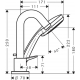 Смеситель на борт ванны HANSGROHE Logis 71313000 хром