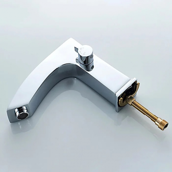 Смеситель на борт ванны LEDEME L1198 на 3 отверстия, хром