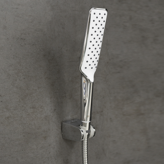 Смеситель на борт ванны LEMARK Allegro LM5945CW на 3 отверстия, хром/белый