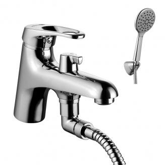 Смеситель на борт ванны LEMARK Omega LM3115C хром