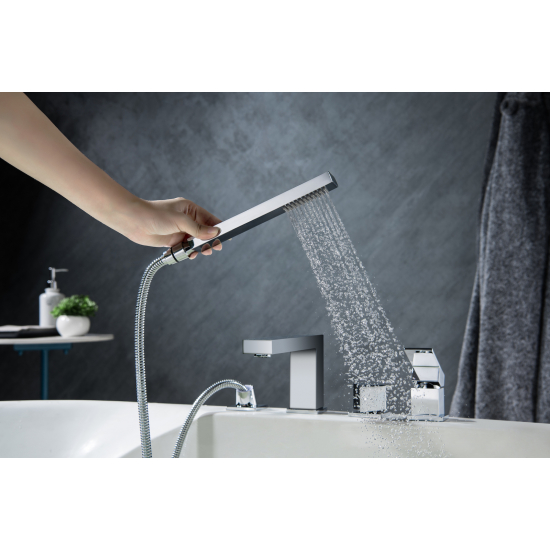 Смеситель на борт ванны TIMO Selene 2130/00Y на 4 отверстия, хром