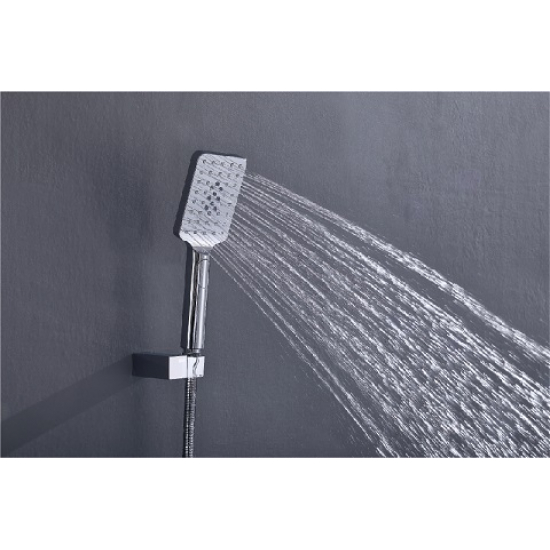 Смеситель на борт ванны TIMO Torne 4330/00-16Y на 4 отверстия белый/хром