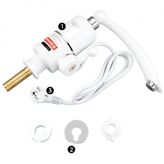 Смеситель водонагреватель FRUD R81010 3.3 квт