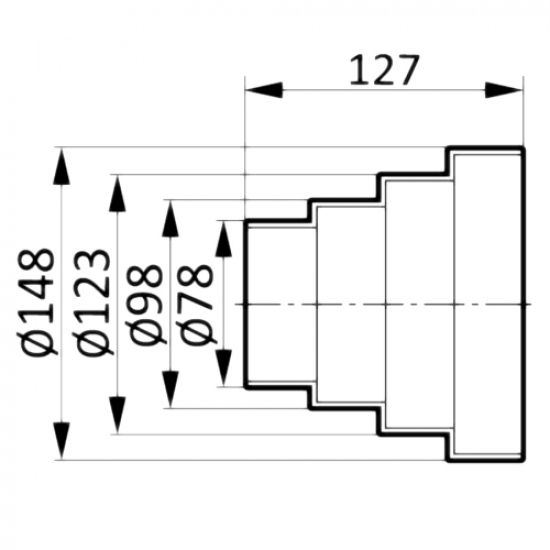 Соединитель универсальный ФЛЕКС D150/125/100/80 
