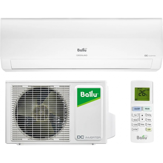 Сплит-система BALLU Greenland DC inverter BSGRI-09HN8_22Y инверторного типа комплект