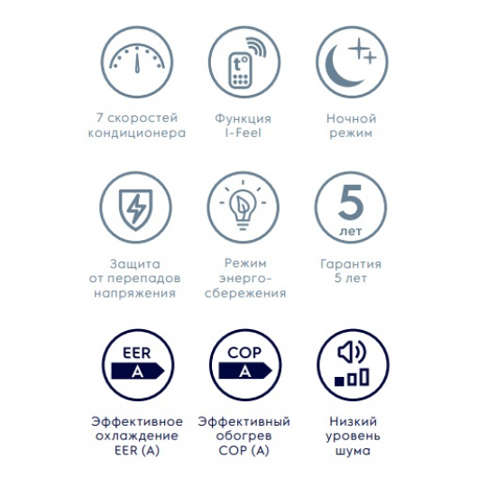 Сплит-система ELECTROLUX Fusion Ultra EACS-09HF/N3_21Y комплект (блок внутренний, блок внешний) 