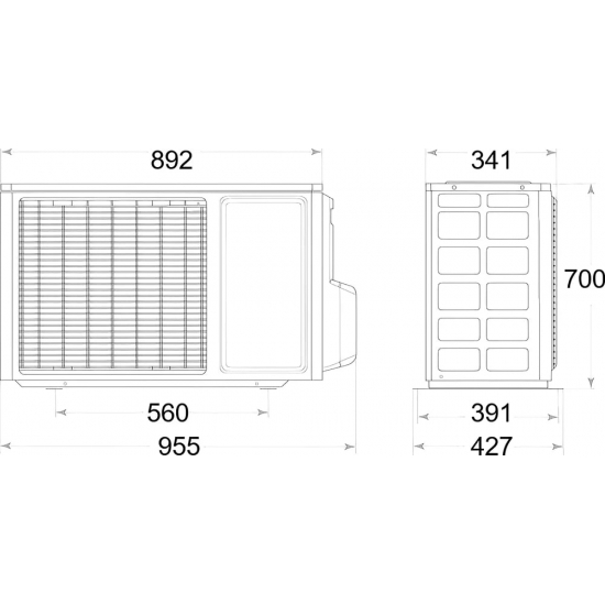 Сплит-система ELECTROLUX Monaco Super DC Inverter EACS/I-24HM/N3_15Y инверторного типа комплект 