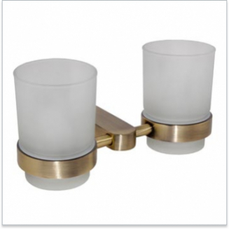 Стакан FRAP F1408 двойной под бронзу