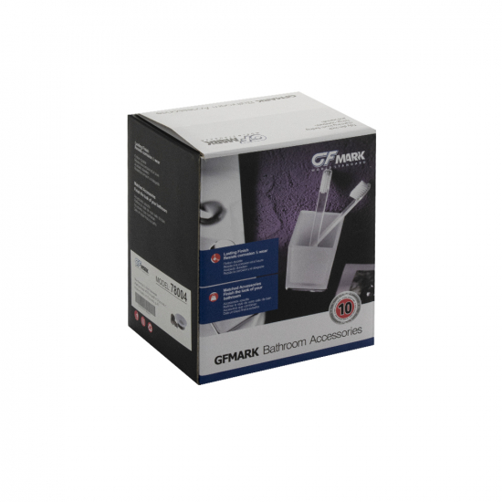 Стакан GFmark GF-78005 стекло настенный графит