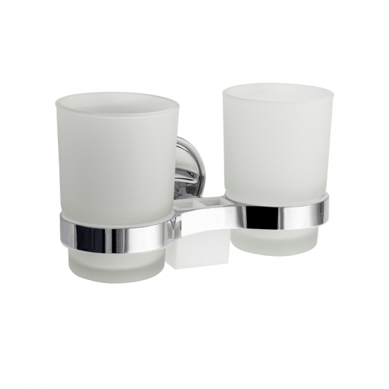 Стакан САНАКС 1208 стекло двойной настенный 