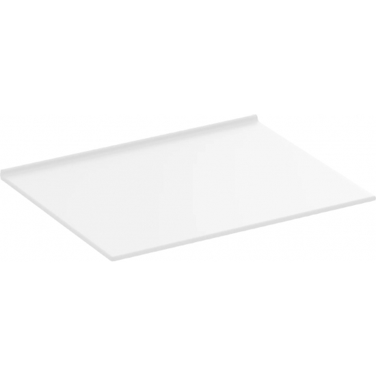 Столешница BAS 800x470x12 белая матовая