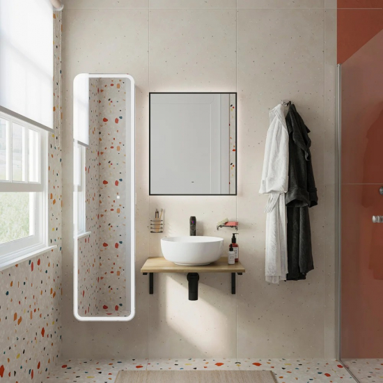 Столешница DIWO Элиста 60 светлое дерево, без кронштейнов