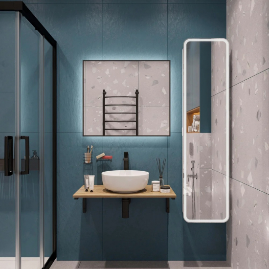 Столешница DIWO Элиста 80 светлое дерево, без кронштейнов