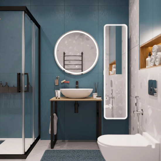 Столешница DIWO Элиста 80 светлое дерево, без кронштейнов