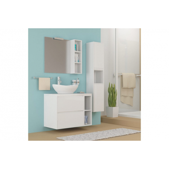 Столешница MIXLINE Аврора 80 под умывальники на столешницу 810x32x470