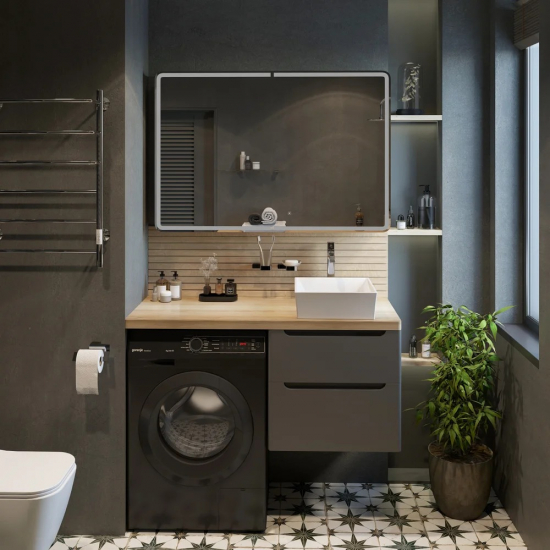 Столешница STWORKI Берген 122 светлая, без отверстий