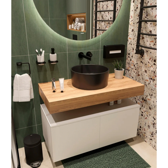 Столешница STWORKI Ольборг 100 без отверстий, дуб французский