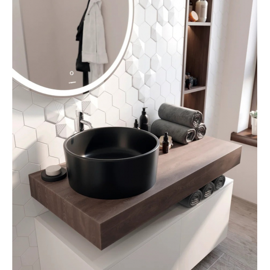 Столешница STWORKI Ольборг 100 без отверстий, дуб карпентер