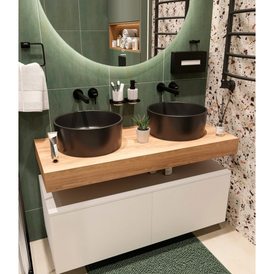 Столешница STWORKI Ольборг 120 без отверстий, дуб французский